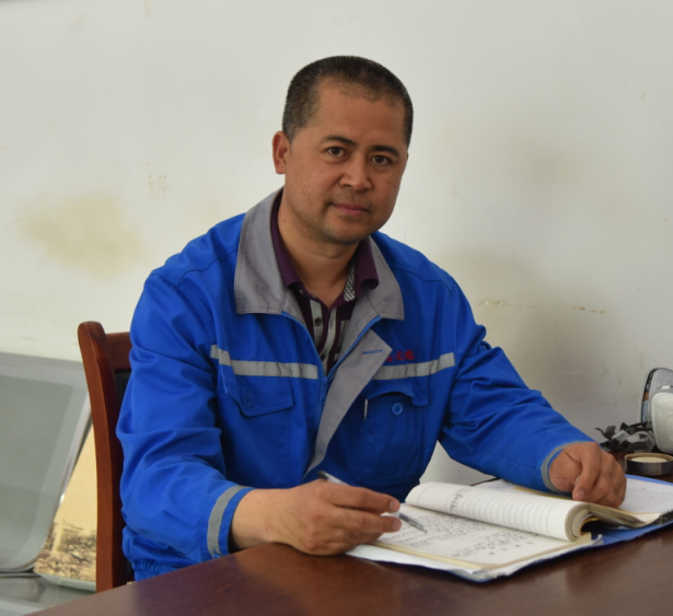 重山工匠  魯中水泥預(yù)處理車間班長  王波